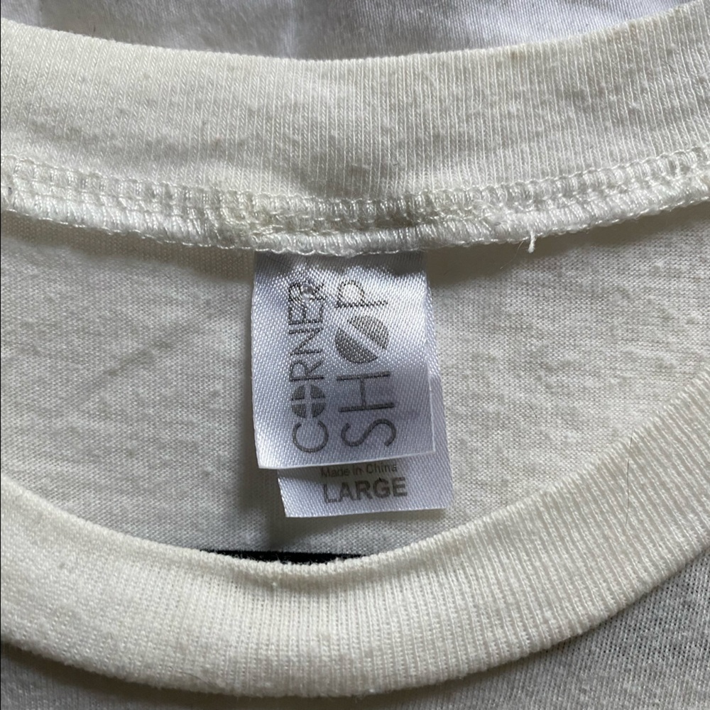 Corner Shop Eat Clean Train Dirty Tank Top White - Picture 3 of 3